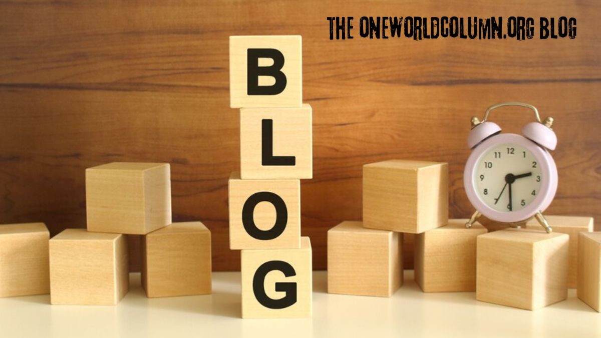 the oneworldcolumn.org blog