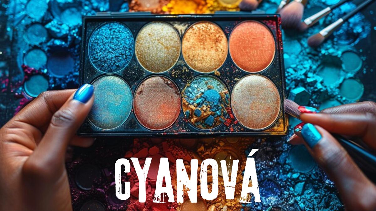 cyanová