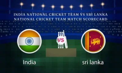 india national cricket team vs sri lanka national cricket team match scorecard