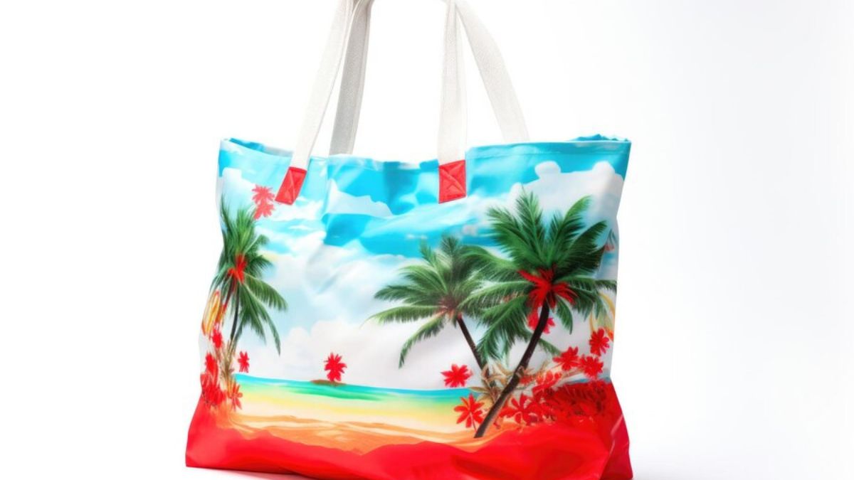 fashion island canvas bag